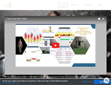Tablet Screenshot of factorprep.com